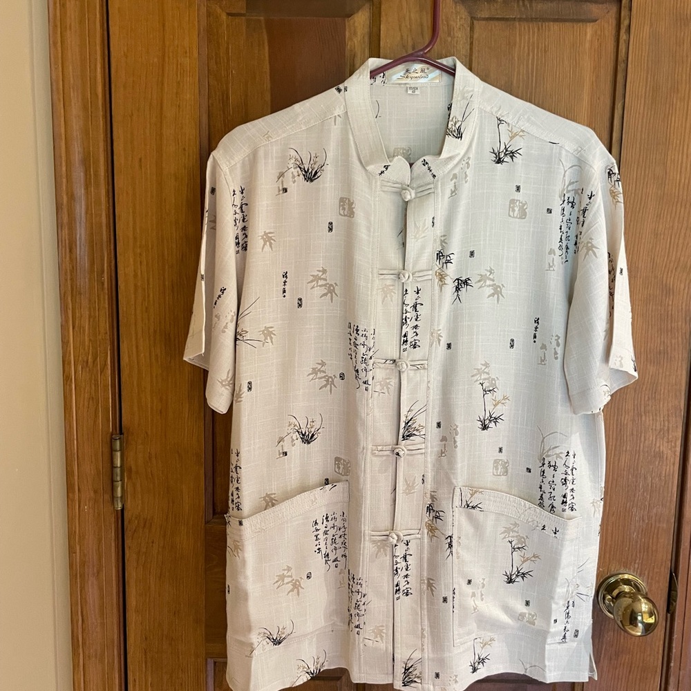 Asian style dress shirt